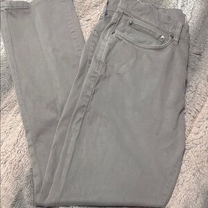 Gray Casual Pants
